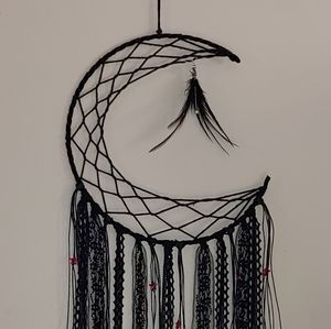 Handmade Crescent Dreamcatcher